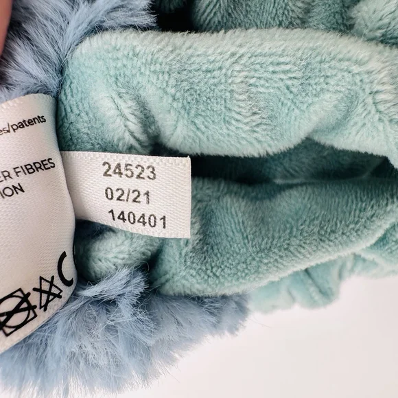 Slumberkins Mini Jellyfish Blue Plush Stuffed Animal 8" - Picture 6 of 6